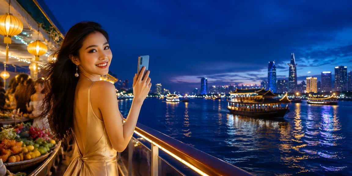 Người dùng tại Sài Gòn chơi casino trên điện thoại di động với giao diện slots jackpot